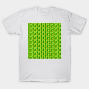 Lizard Green Multiple Pattern T-Shirt